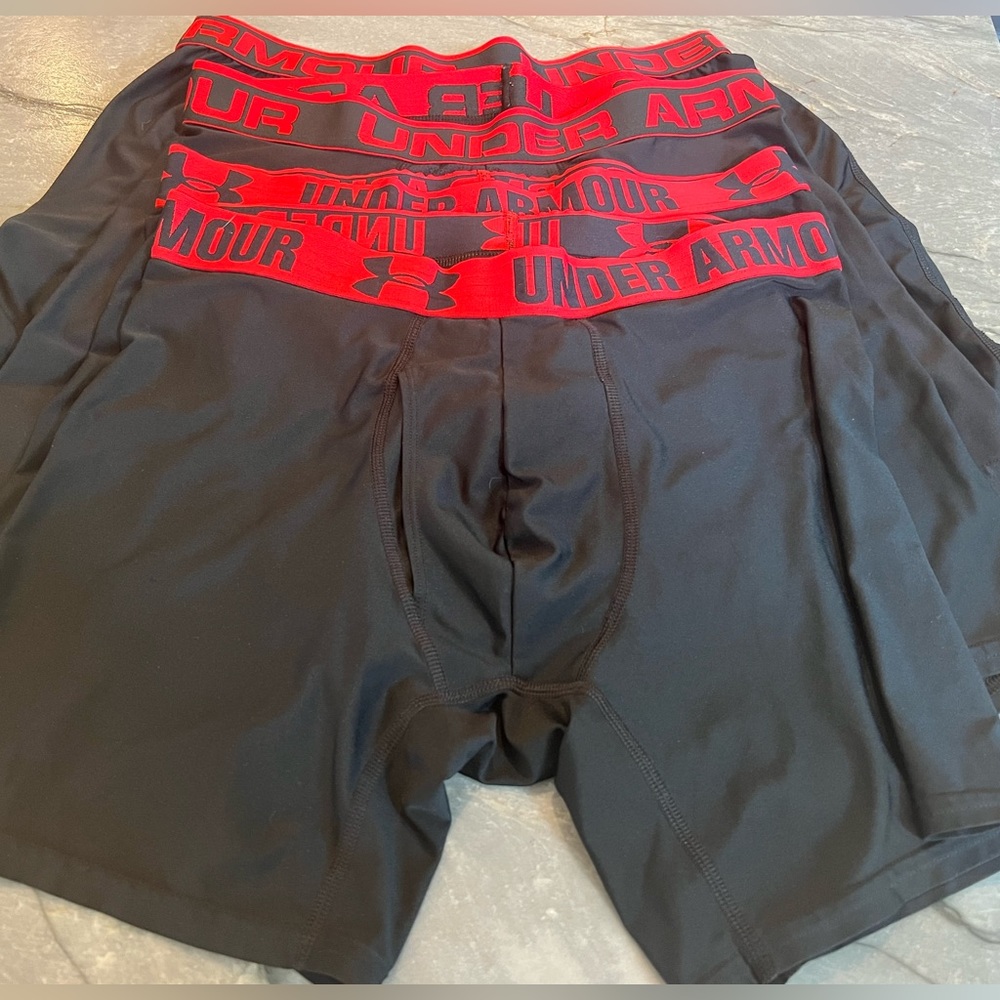 USED Under Armour Underwear 4 Pair Bundle